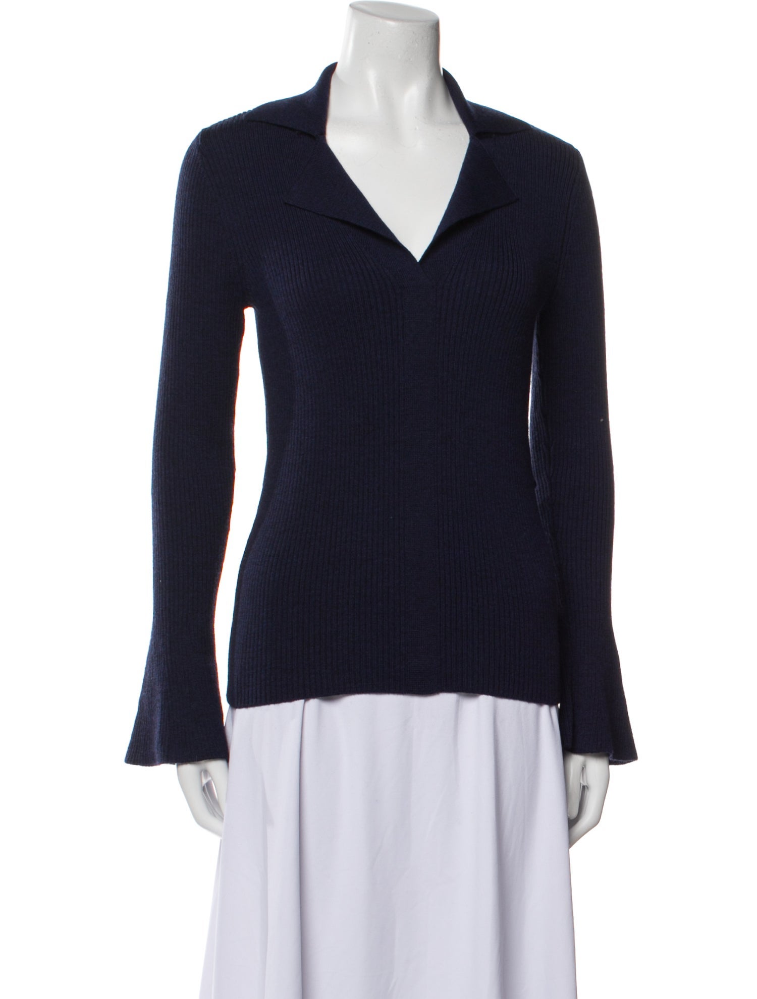 Kobi Halperin Wool V-Neck Sweater w/ Tags