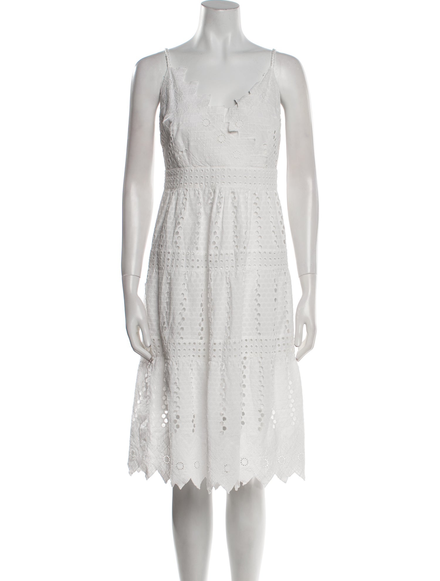 Kobi Halperin V-Neck Knee-Length Dress