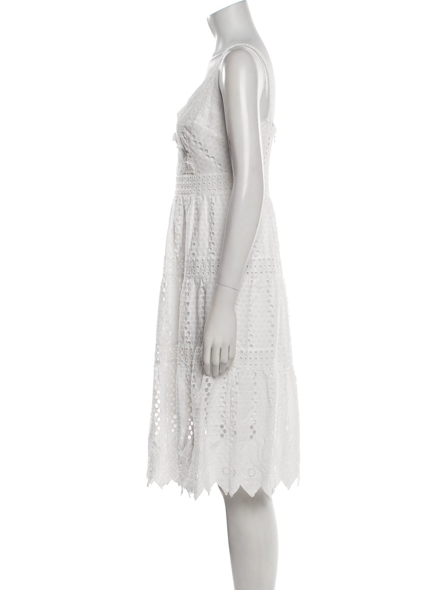 Kobi Halperin V-Neck Knee-Length Dress