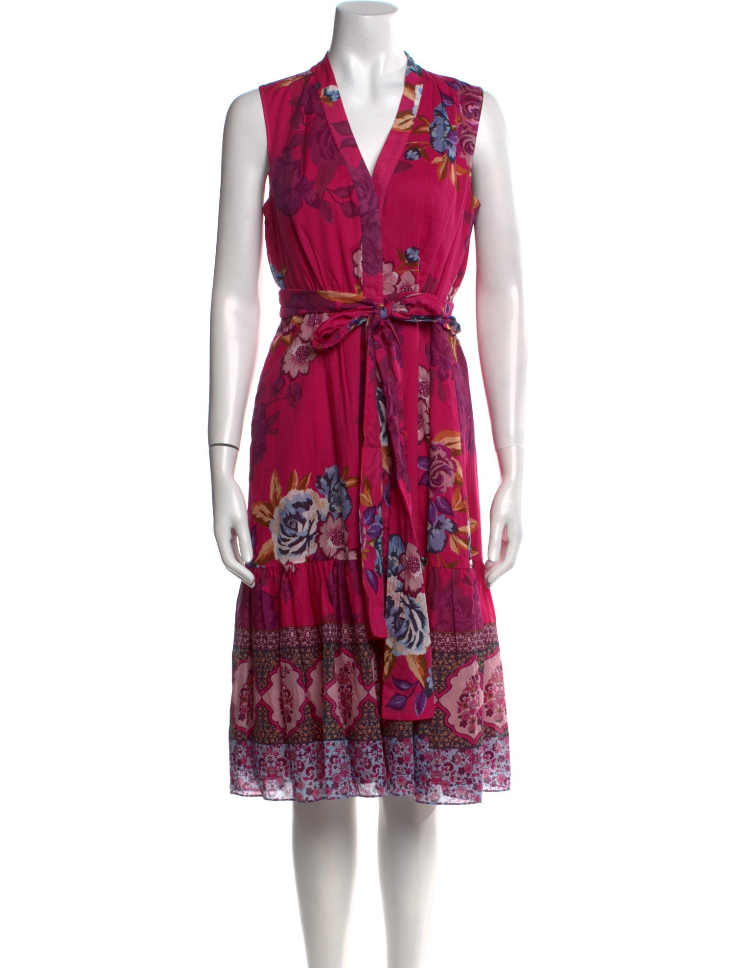 Kobi Halperin Floral Print Knee-Length Dress