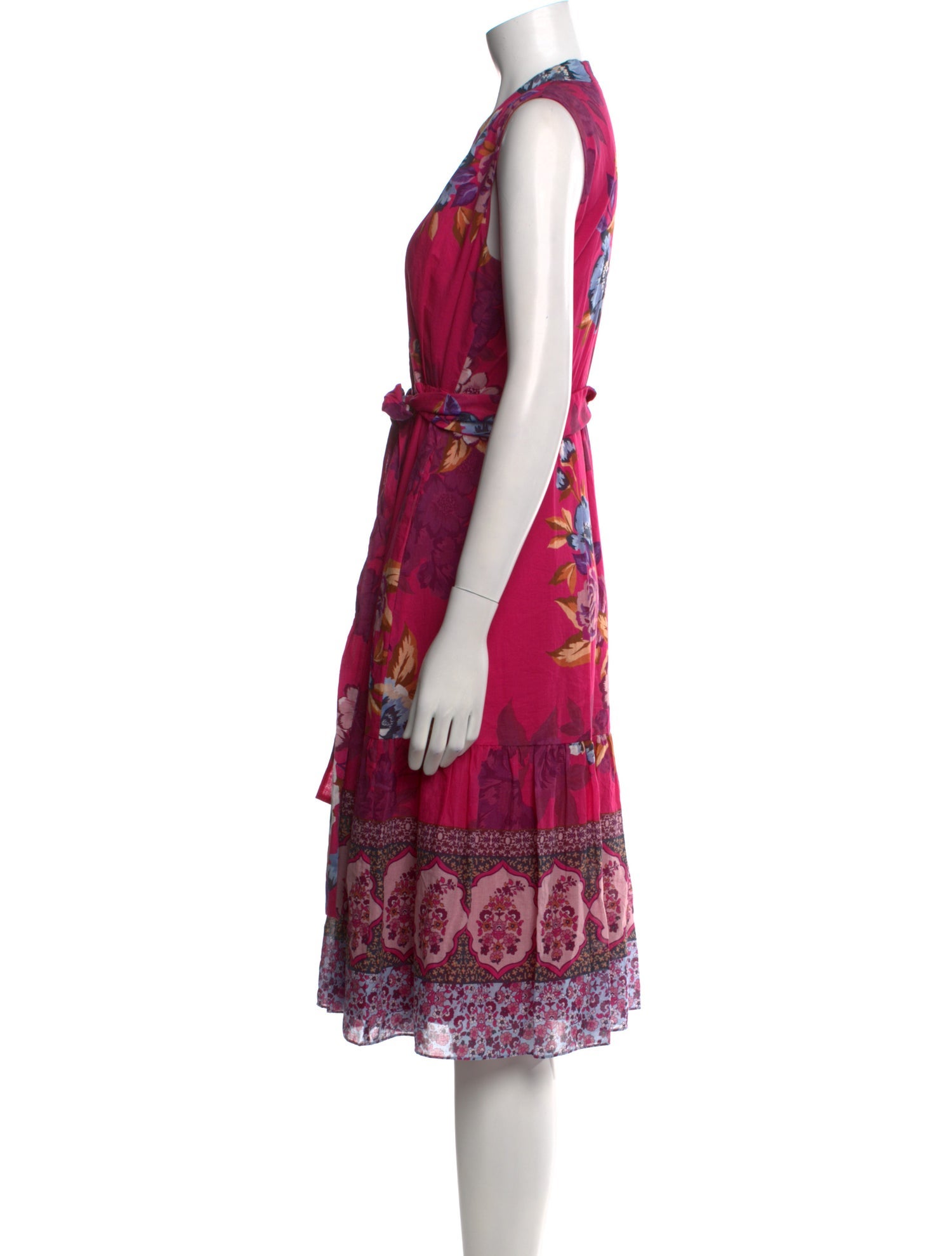 Kobi Halperin Floral Print Knee-Length Dress