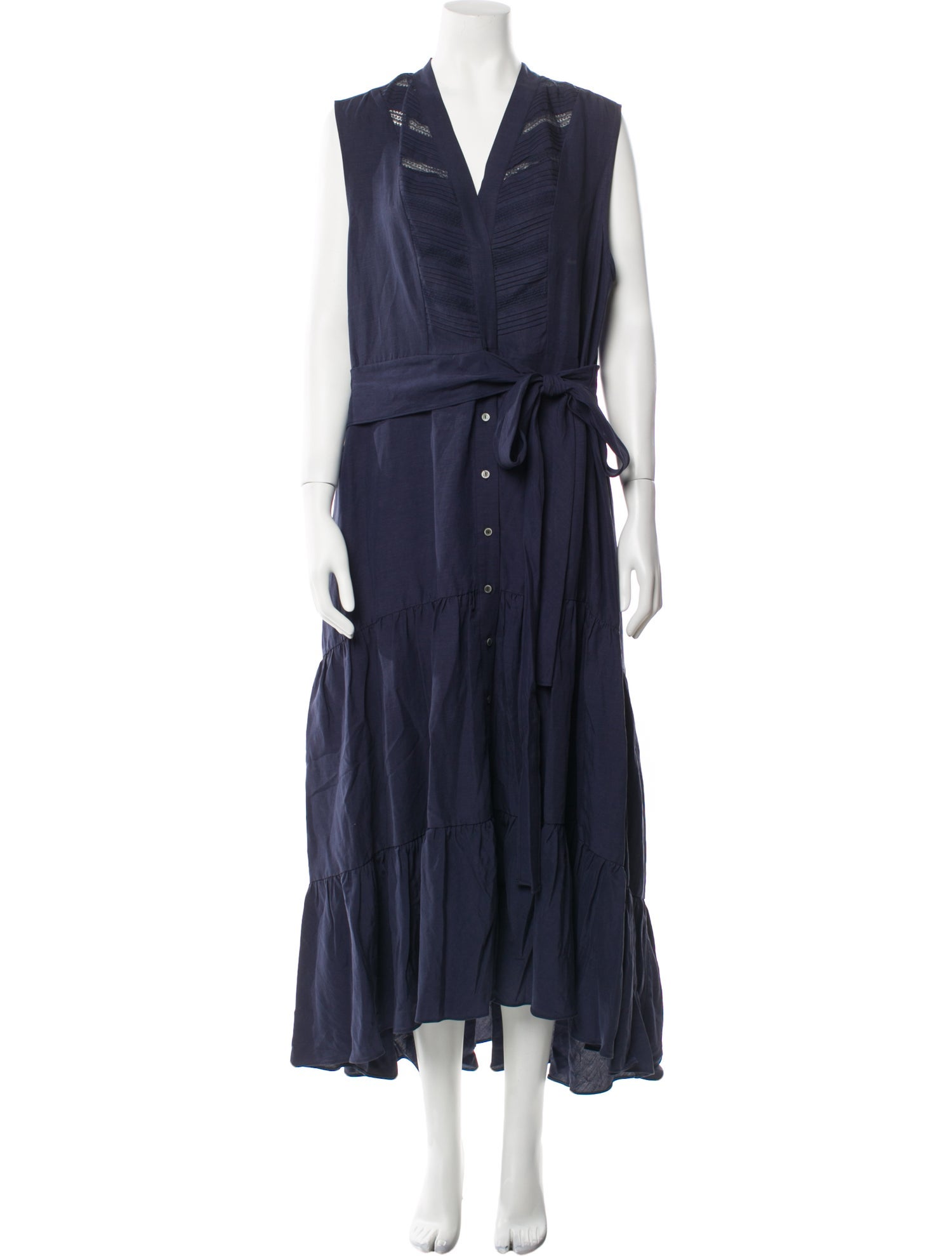 Kobi Halperin Linen Long Dress w/ Tags