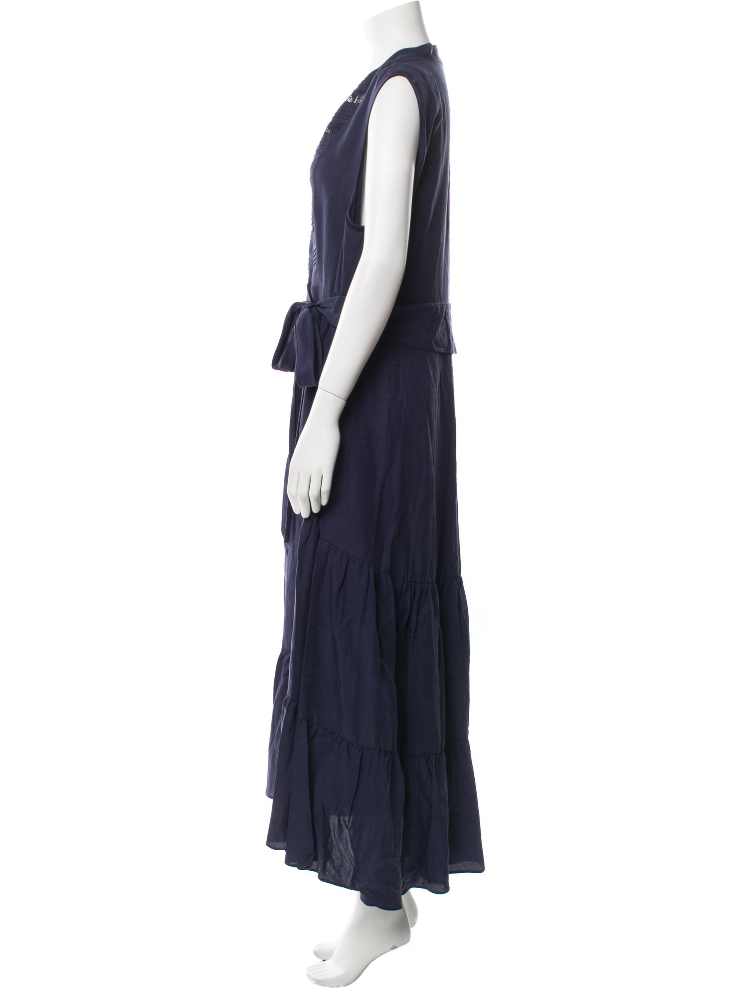 Kobi Halperin Linen Long Dress w/ Tags