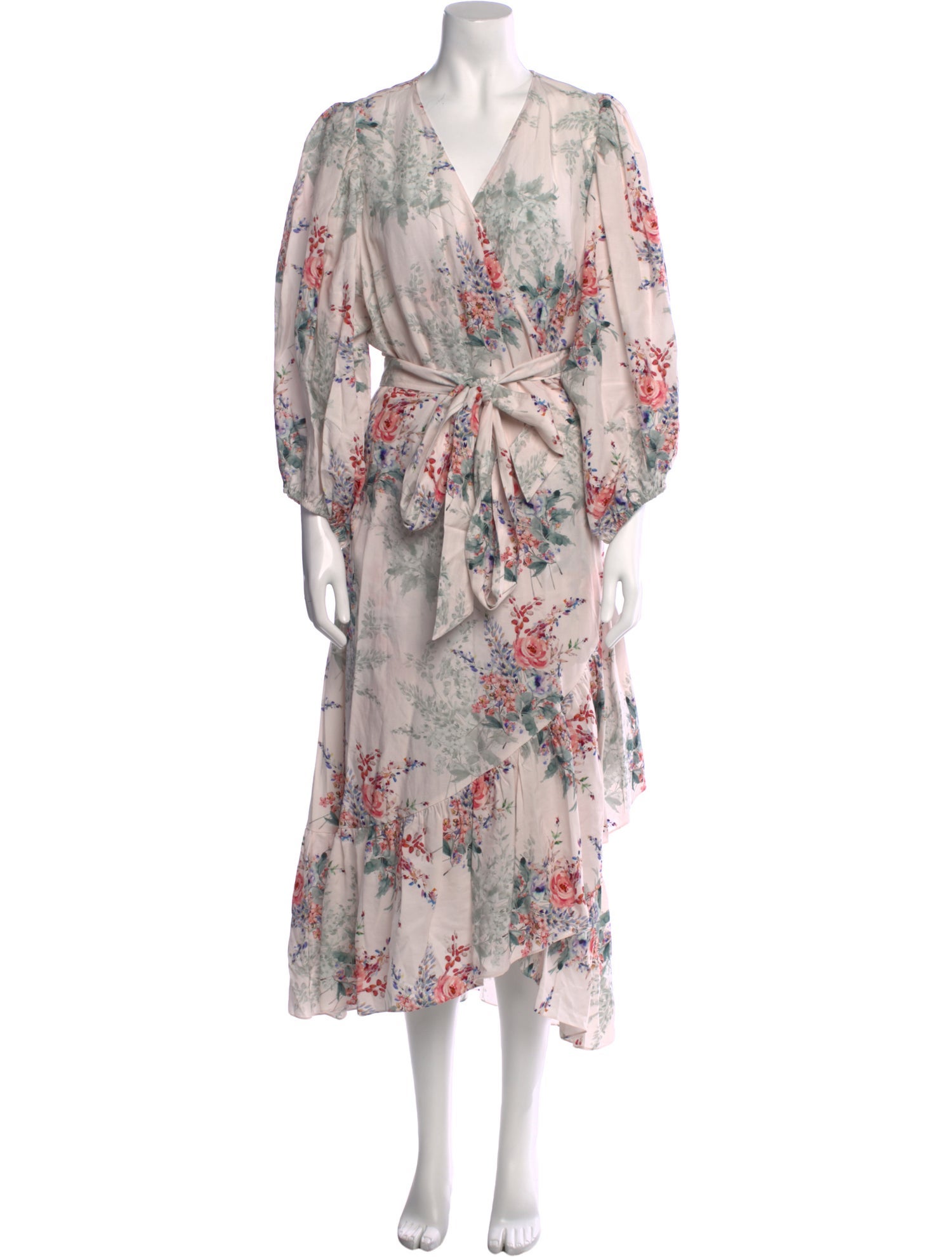 Kobi Halperin Floral Print Long Dress w/ Tags