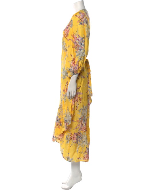 Kobi Halperin Floral Print Long Dress