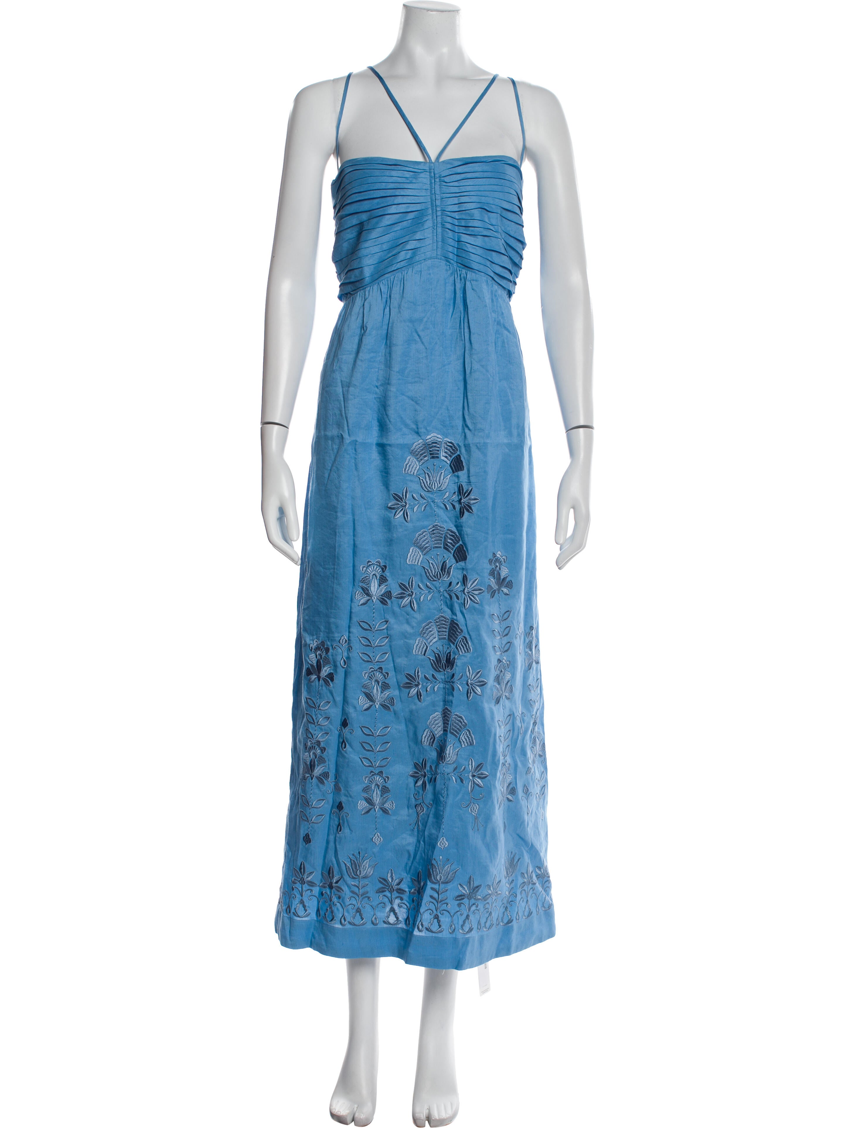 Kobi Halperin V-Neck Long Dress w/ Tags