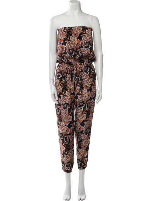 Kobi Halperin Silk Printed Jumpsuit