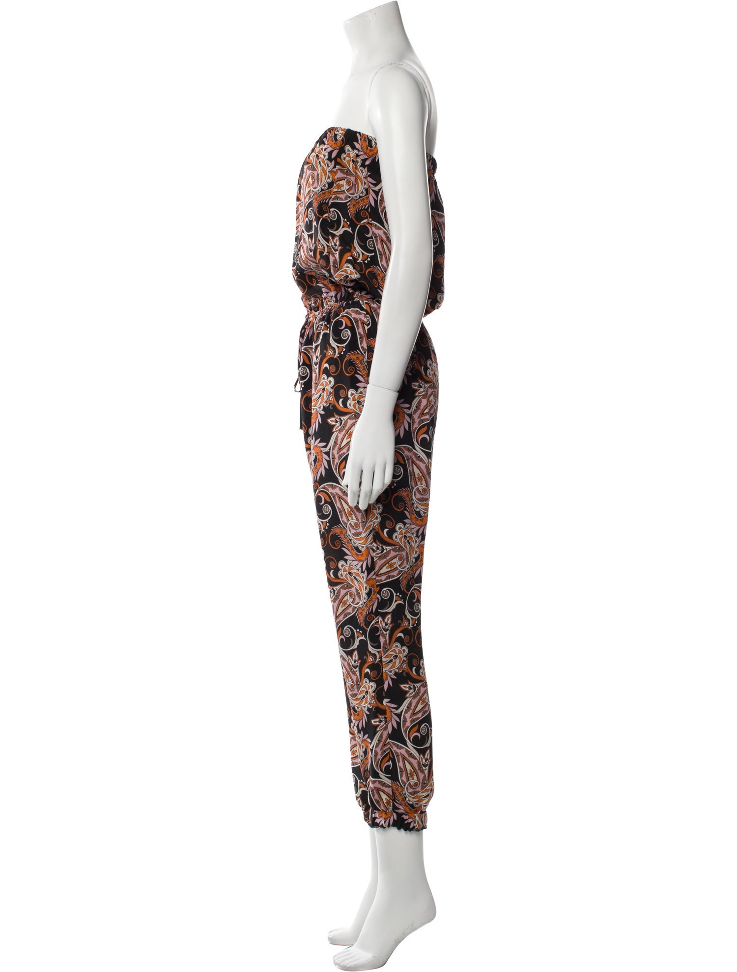 Kobi Halperin Silk Printed Jumpsuit