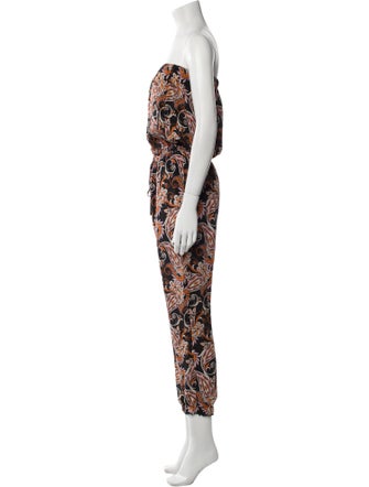 Kobi Halperin Silk Printed Jumpsuit