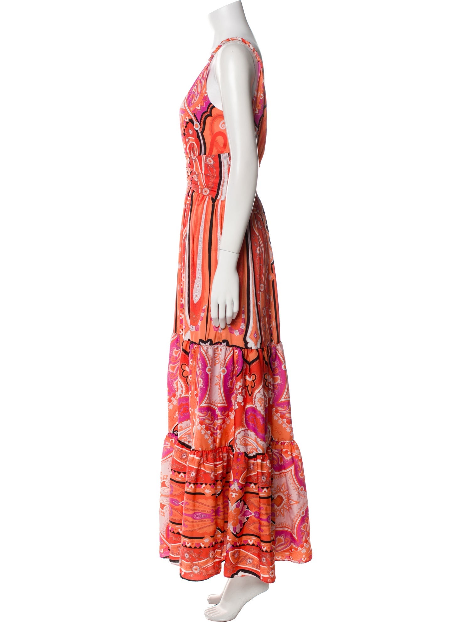 Kobi Halperin Printed Long Dress