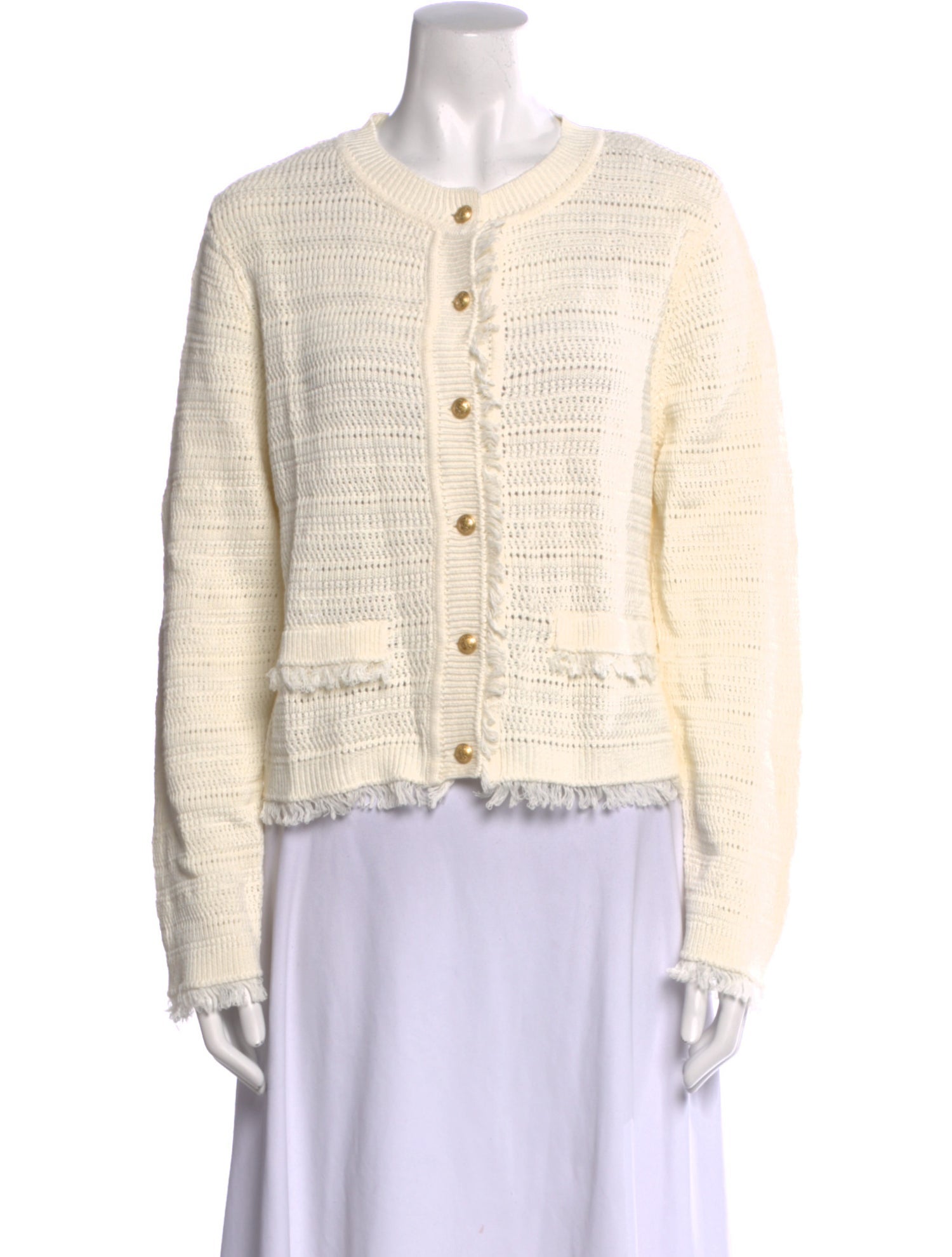 Kobi Halperin Linen Crew Neck Sweater w/ Tags