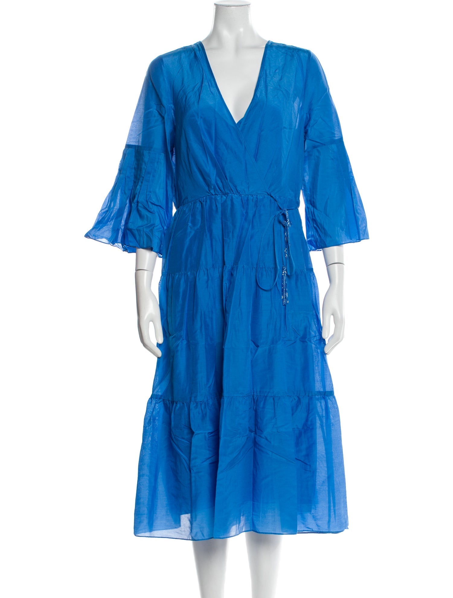 Kobi Halperin V-Neck Midi Length Dress w/ Tags