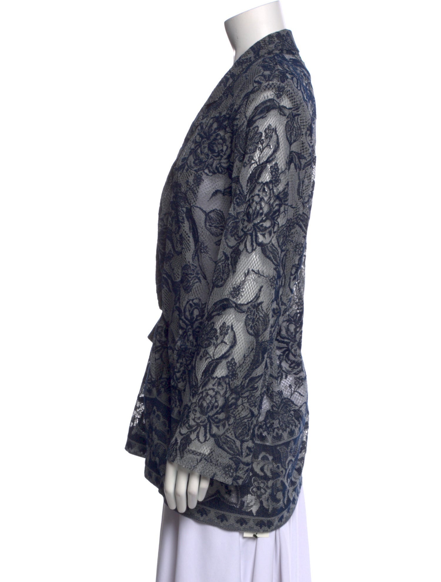 Kobi Halperin Printed V-Neck Sweater