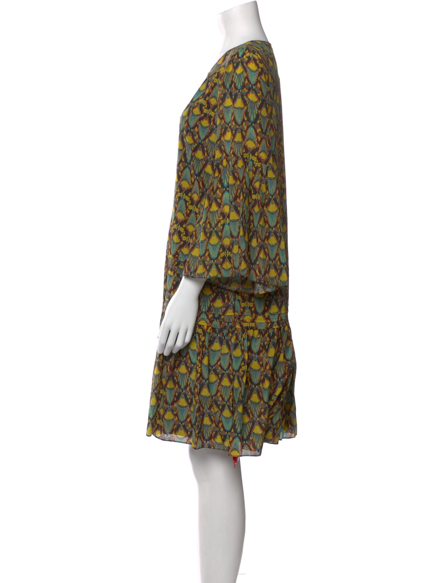 Kobi Halperin Silk Mini Dress w/ Tags