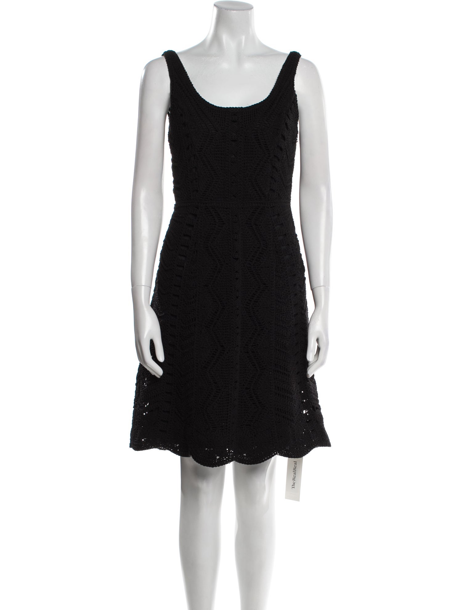 Kobi Halperin Scoop Neck Knee-Length Dress