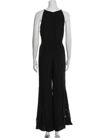 Kobi Halperin Silk Scoop Neck Jumpsuit