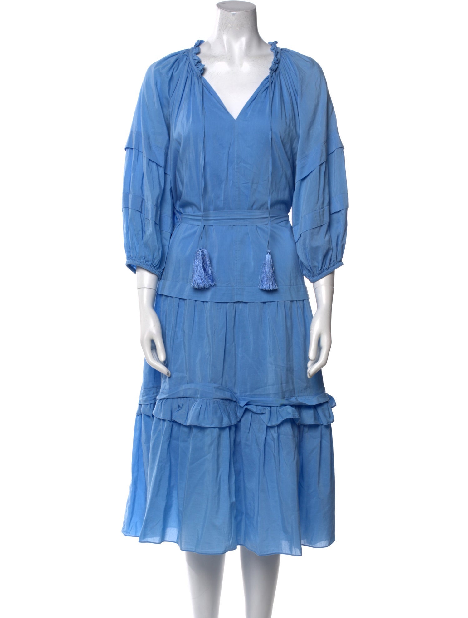 Kobi Halperin V-Neck Midi Length Dress