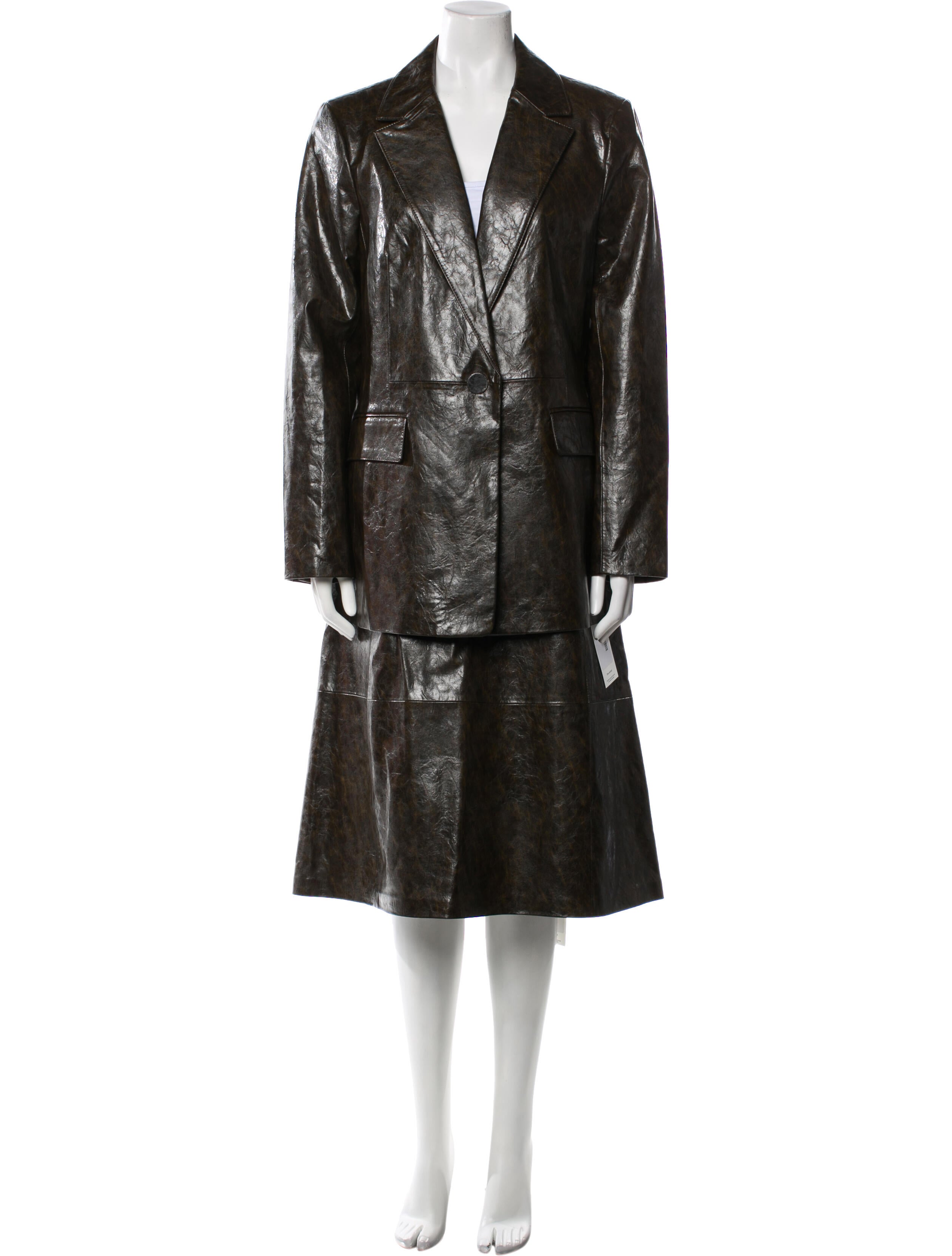Kobi Halperin Silk Skirt Suit