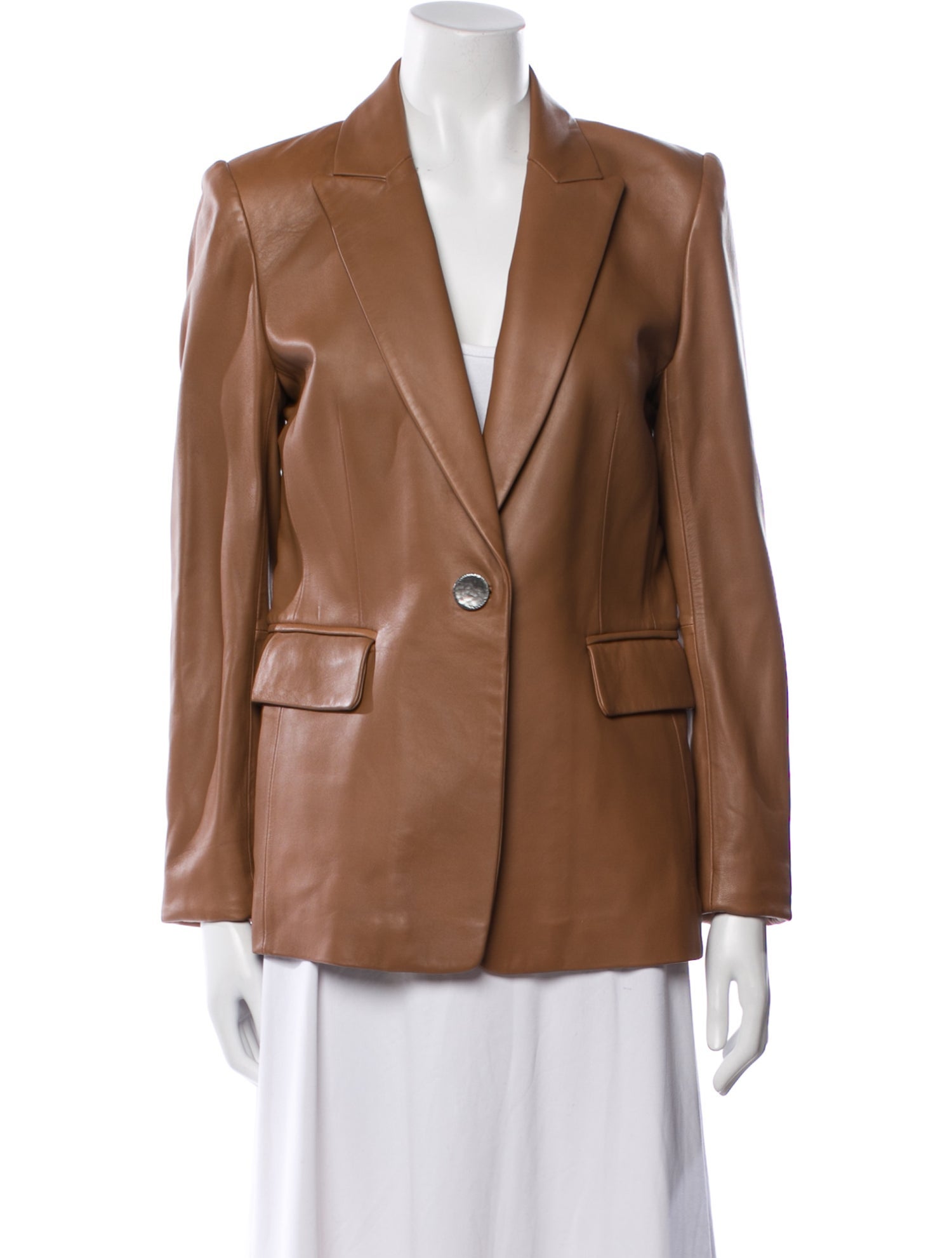 Kobi Halperin Lamb Leather Blazer