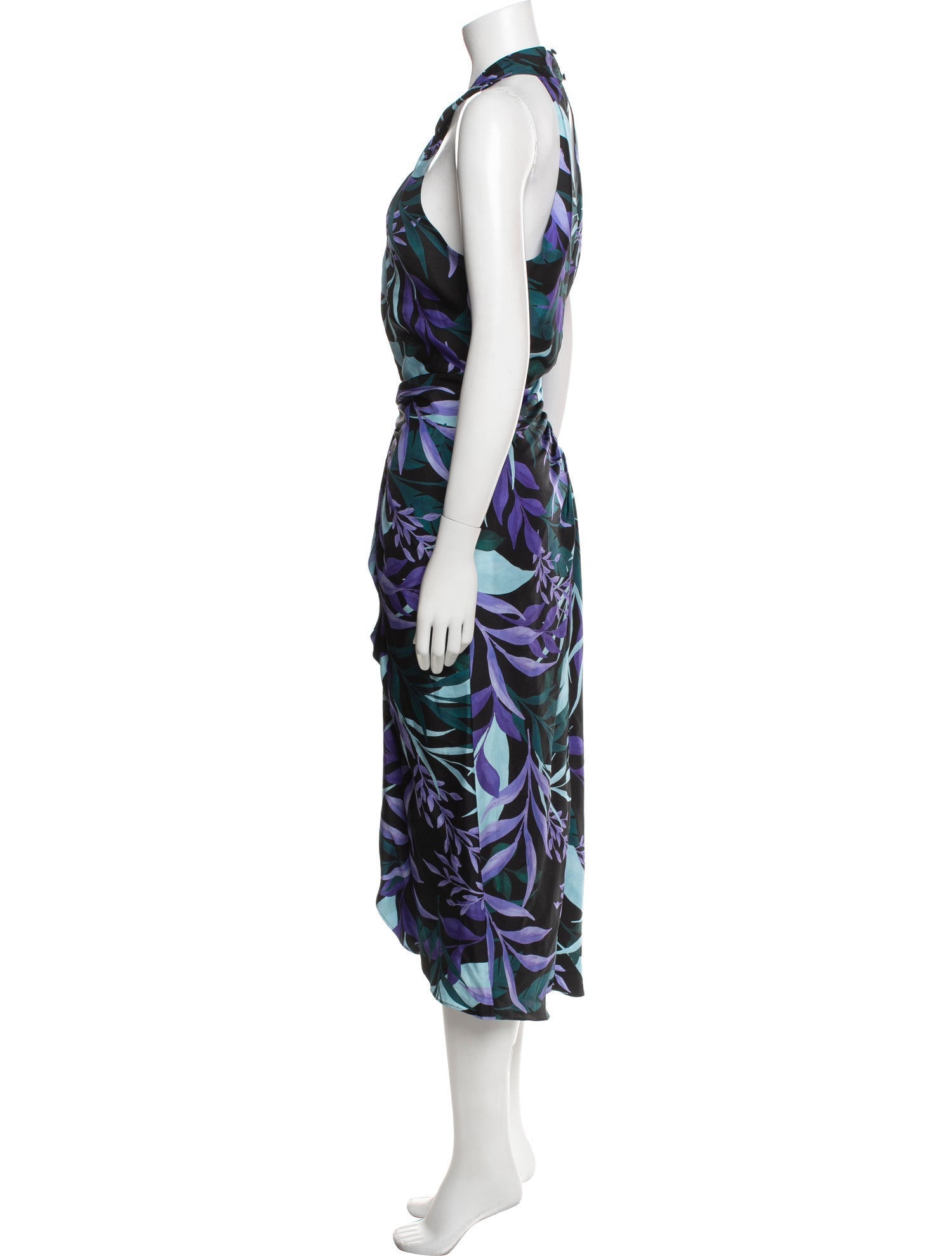 Kobi Halperin Silk Midi Length Dress w/ Tags