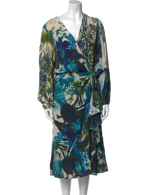 Kobi Halperin Printed Midi Length Dress