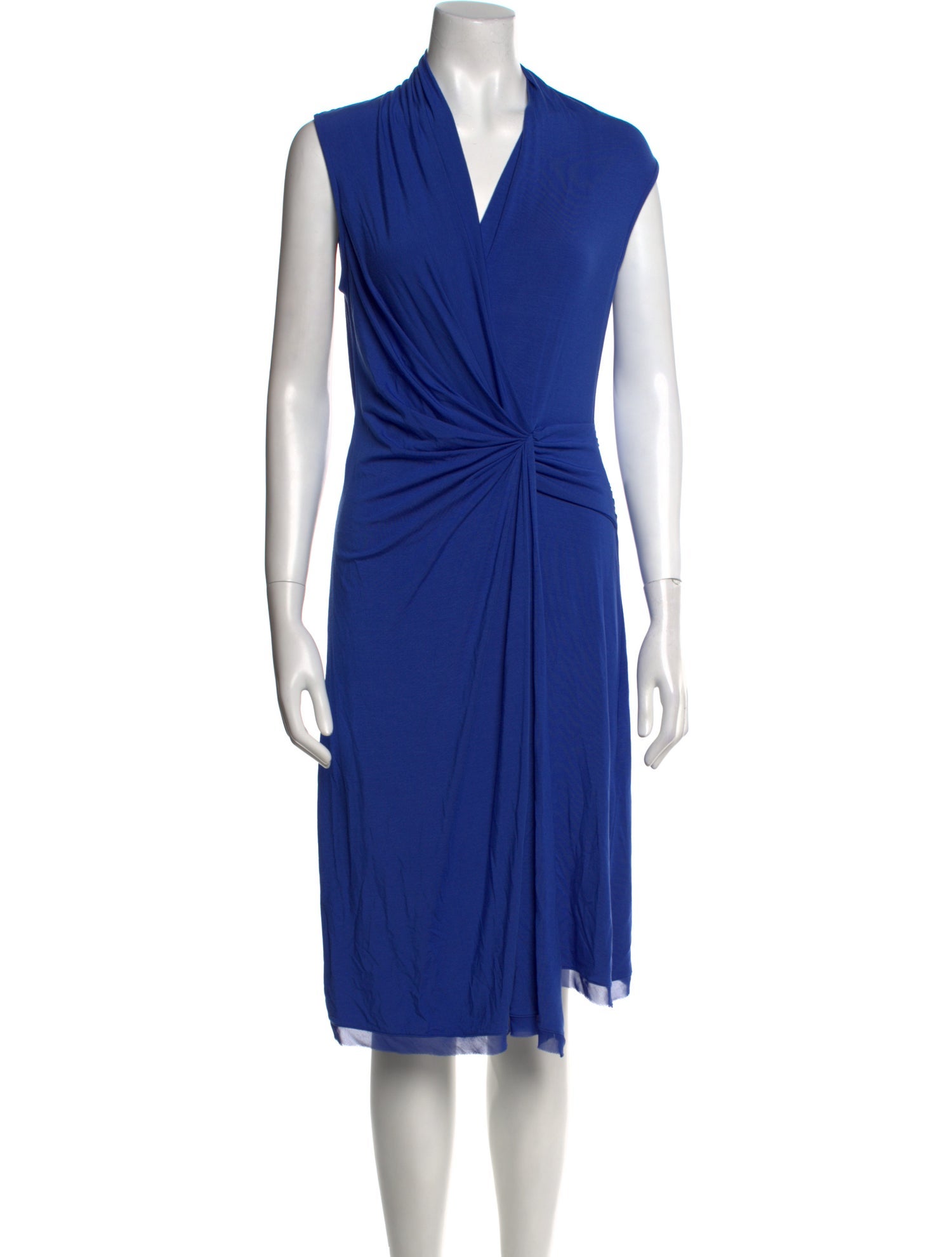 Kobi Halperin V-Neck Knee-Length Dress