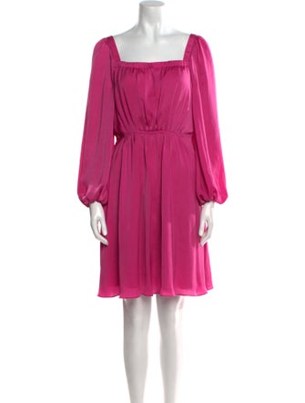 Kobi Halperin Square Neckline Mini Dress