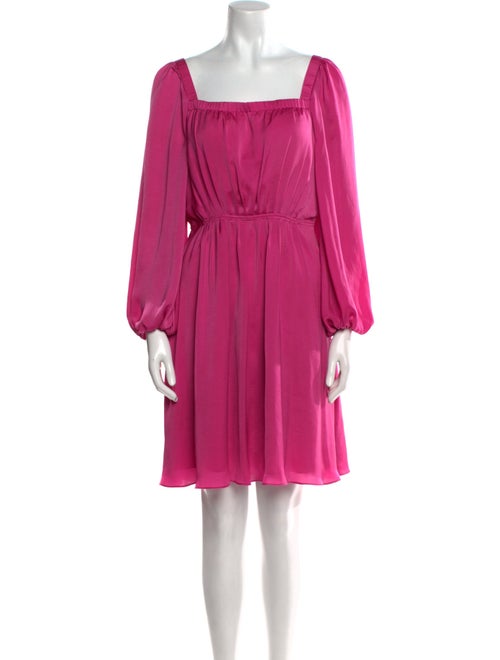 Kobi Halperin Square Neckline Mini Dress