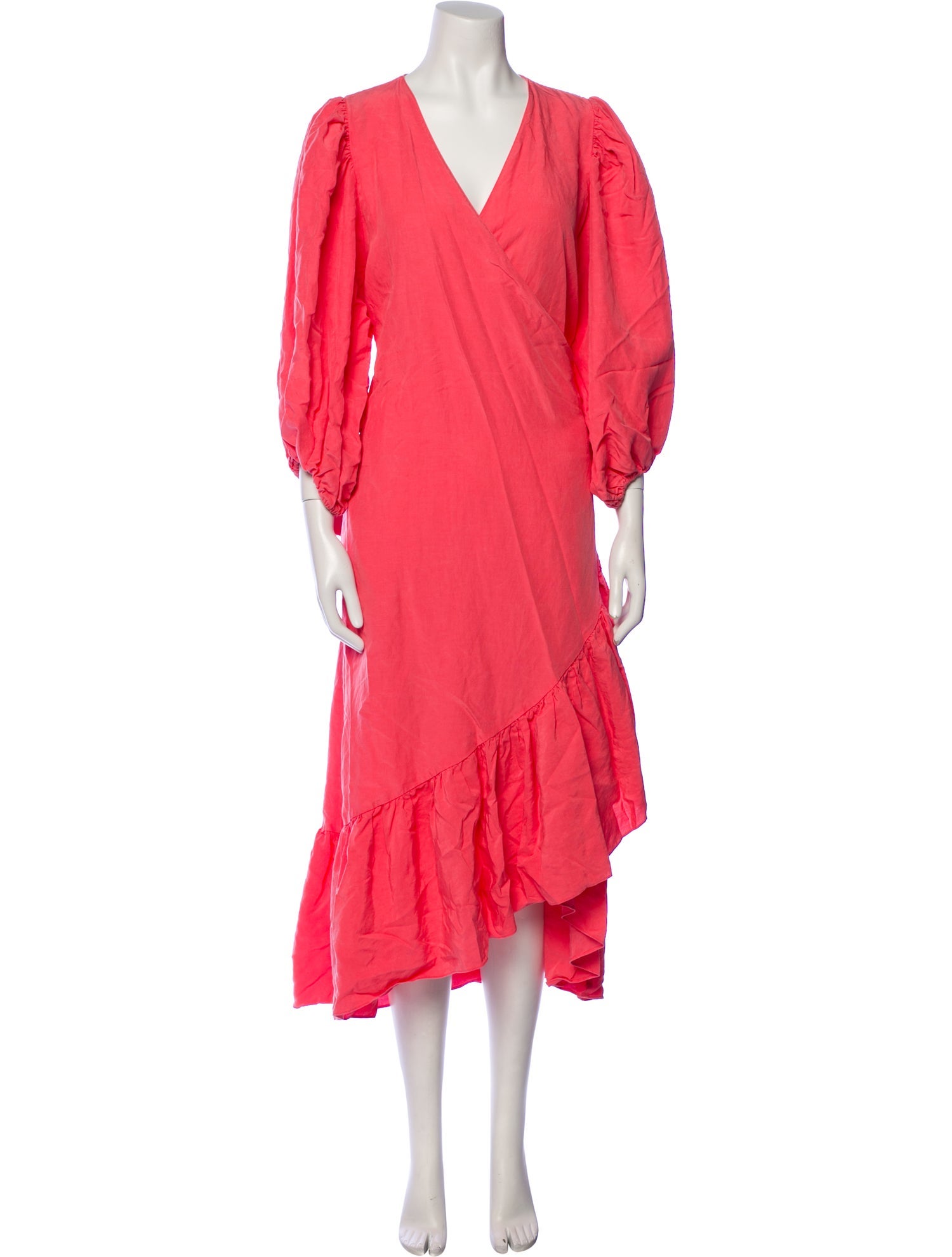 Kobi Halperin V-Neck Midi Length Dress