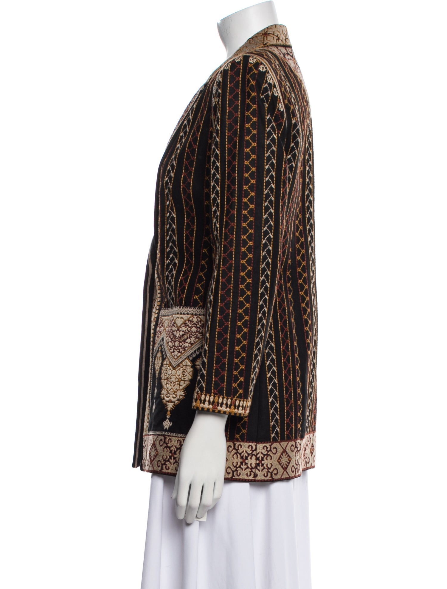 Kobi Halperin Linen Printed Blazer