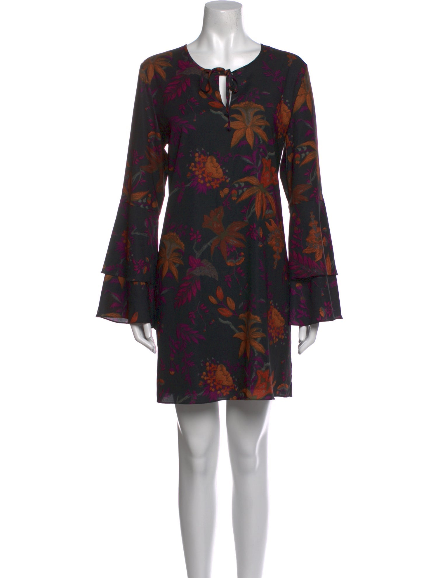 Kobi Halperin Floral Print Mini Dress