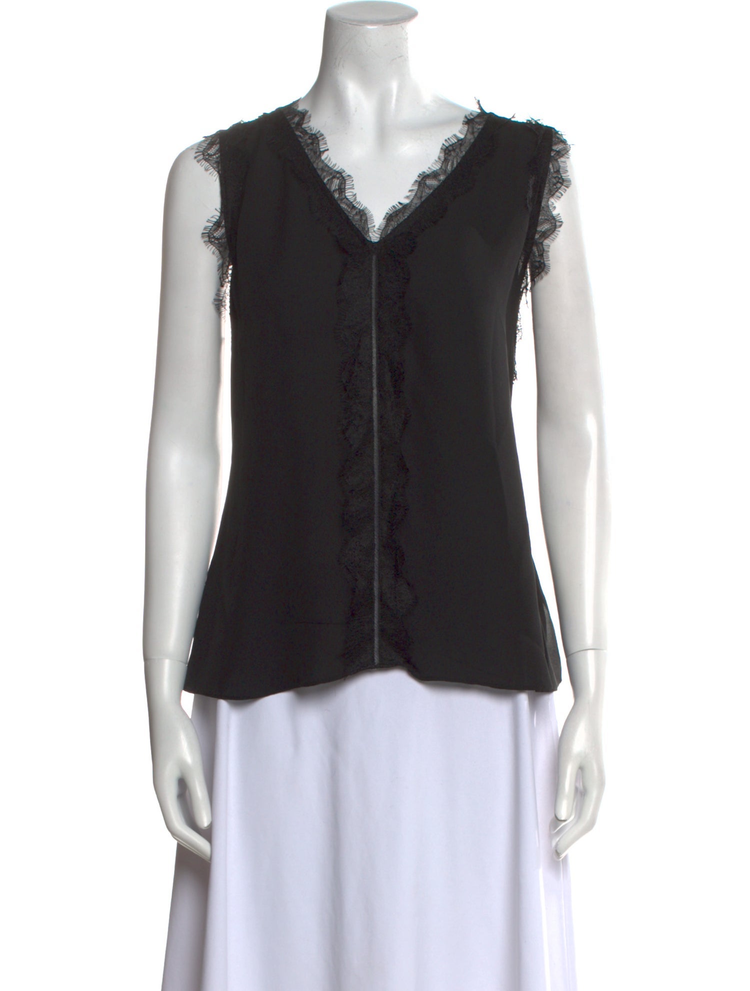 Kobi Halperin Silk V-Neck Top