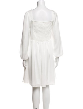 Kobi Halperin Square Neckline Knee-Length Dress