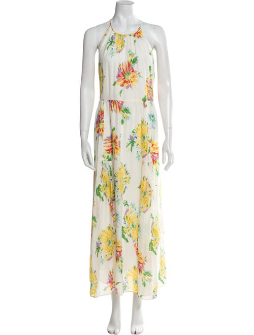 Kobi Halperin Floral Print Long Dress