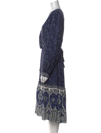 Kobi Halperin Paisley Print Long Dress