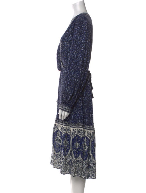 Kobi Halperin Paisley Print Long Dress