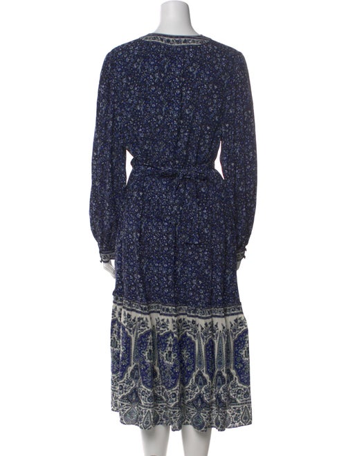 Kobi Halperin Paisley Print Long Dress