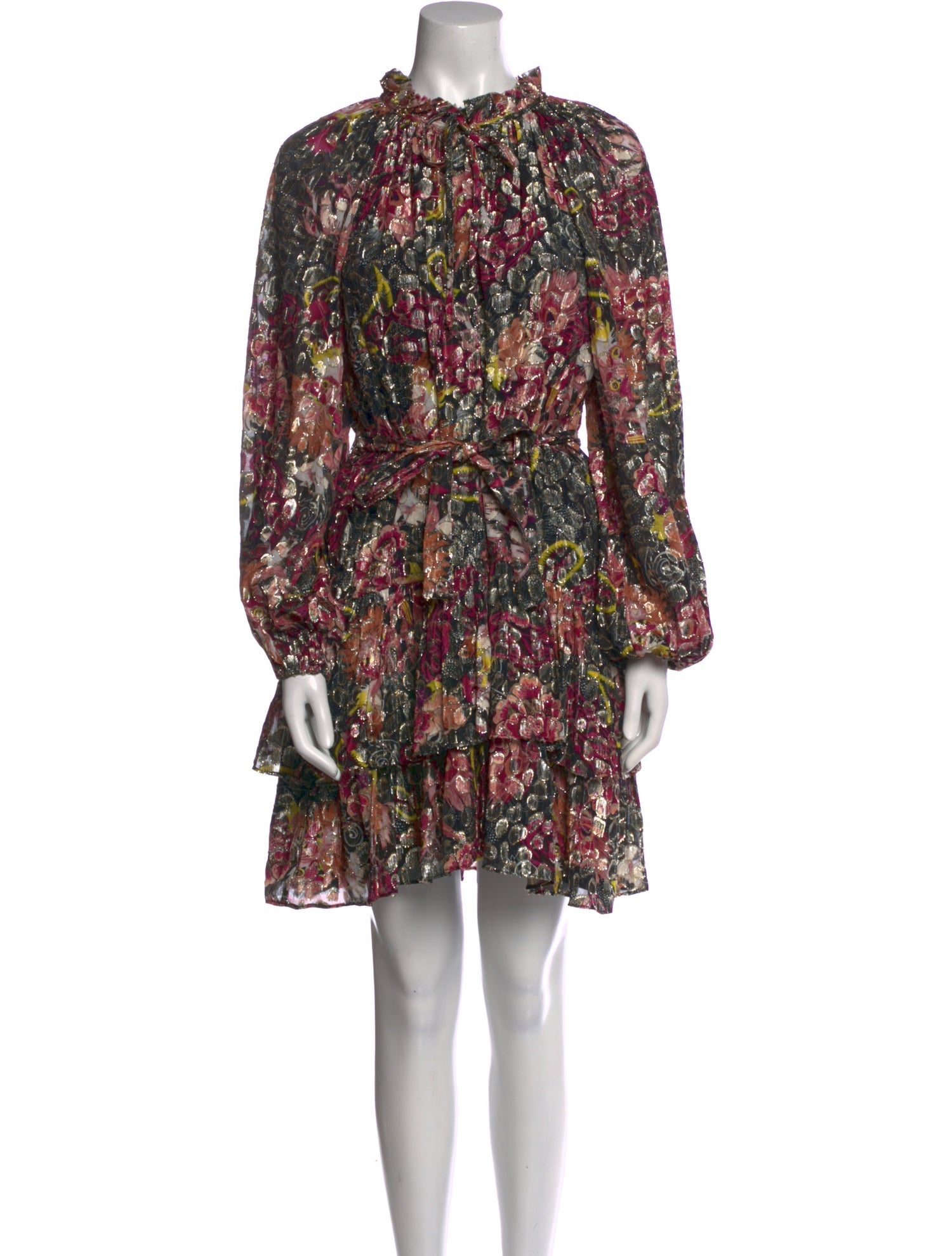 Kobi Halperin Floral Print Mini Dress