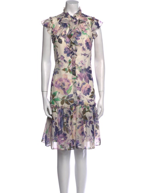 Kobi Halperin Floral Print Mini Dress