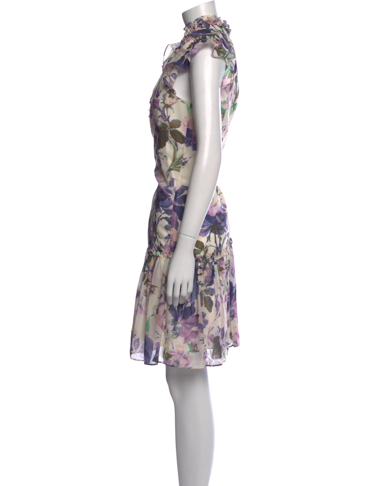 Kobi Halperin Floral Print Mini Dress