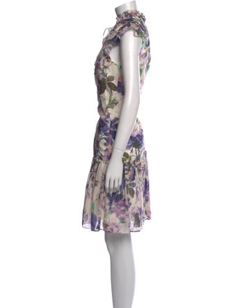 Kobi Halperin Floral Print Mini Dress