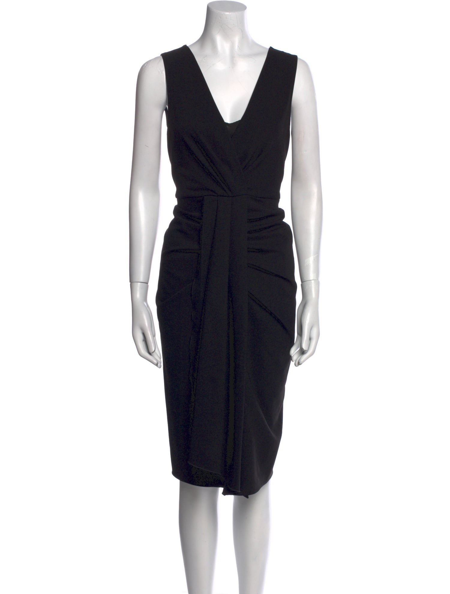 Kobi Halperin V-Neck Midi Length Dress