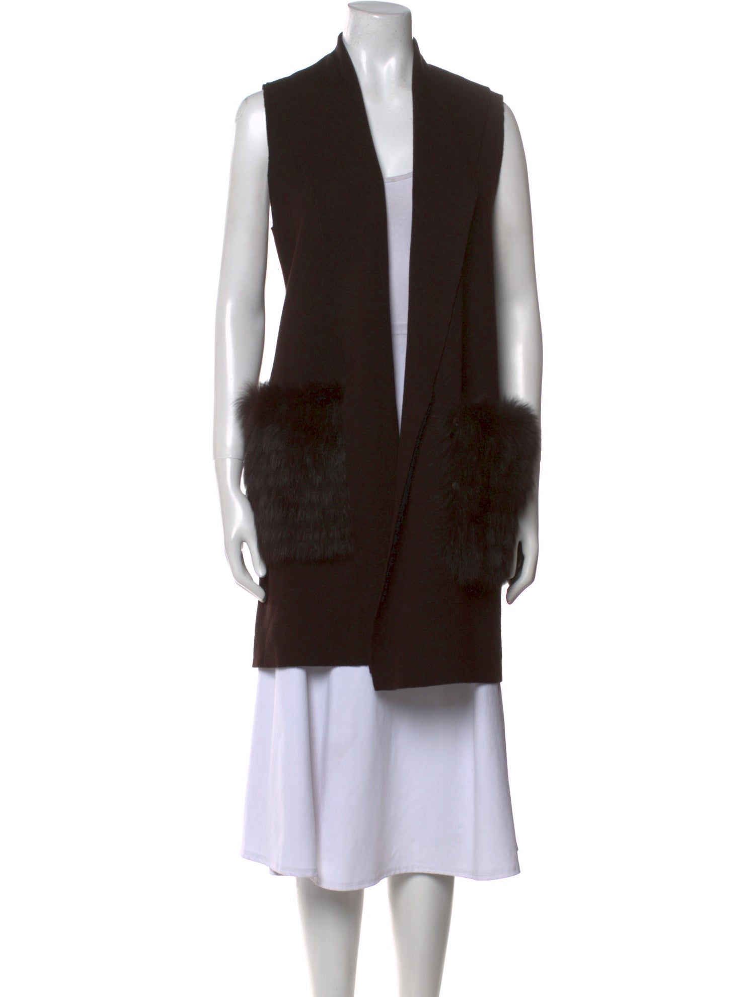 Kobi Halperin Wool Open Front Sweater