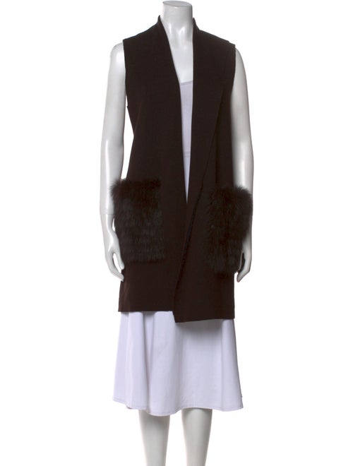 Kobi Halperin Wool Open Front Sweater