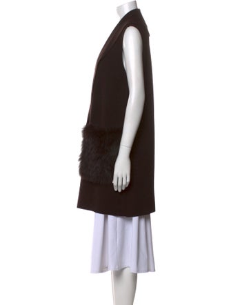 Kobi Halperin Wool Open Front Sweater