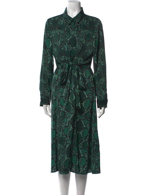 Kobi Halperin Printed Midi Length Dress