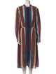 Kobi Halperin Striped Long Dress