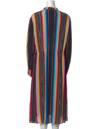 Kobi Halperin Striped Long Dress