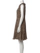 Kobi Halperin Tweed Pattern Knee-Length Dress