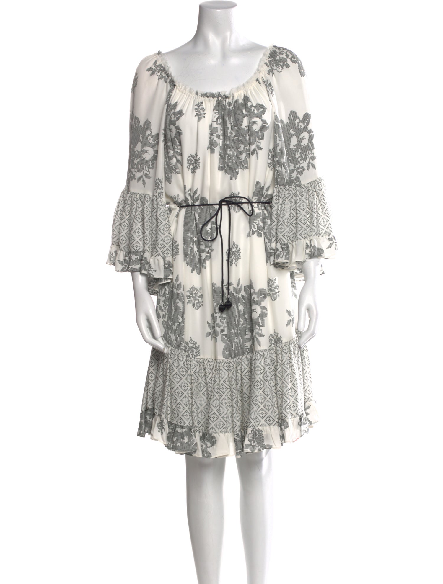 Kobi Halperin Silk Knee-Length Dress